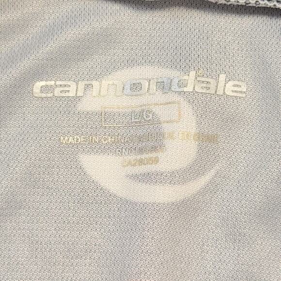 Cannondale Cycling Jersey Mens Large Red Black Full Zip Short Sleeve Road Bike - Picture 7 of 11